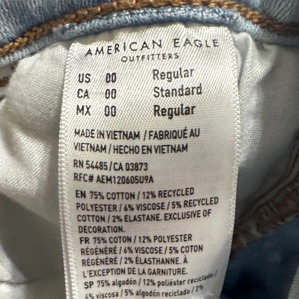 American Eagle Outfitters Pale Blue Skinny Jeans - Picture 7 of 7